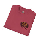 Buffalo Spiral Design Unisex Softstyle T-shirt