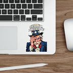 Die-Cut Stickers - Embarrassed Uncle Sam