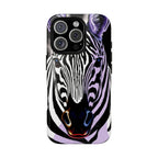 Android OR iPhone Compatible Cases - Zebra Design - Unique Tough Cases