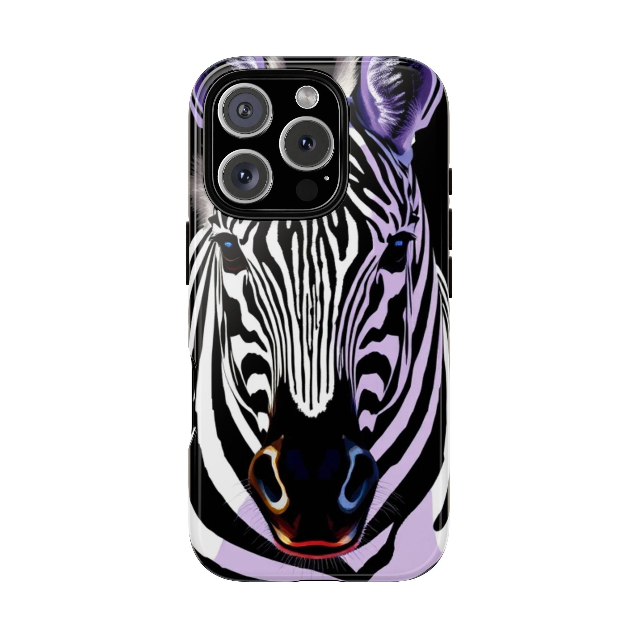 Android OR iPhone Compatible Cases - Zebra Design - Unique Tough Cases