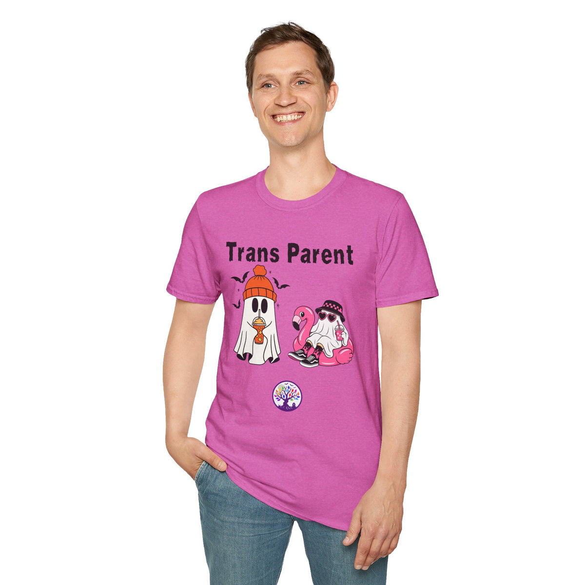 Trans Parent 6 Halloween Pride Tree Las Vegas T-Shirt