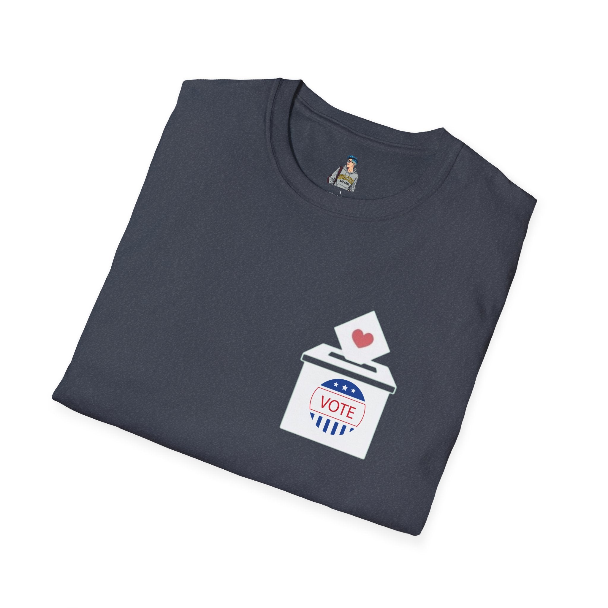 Vote with Your Heart Unisex Softstyle T-Shirt