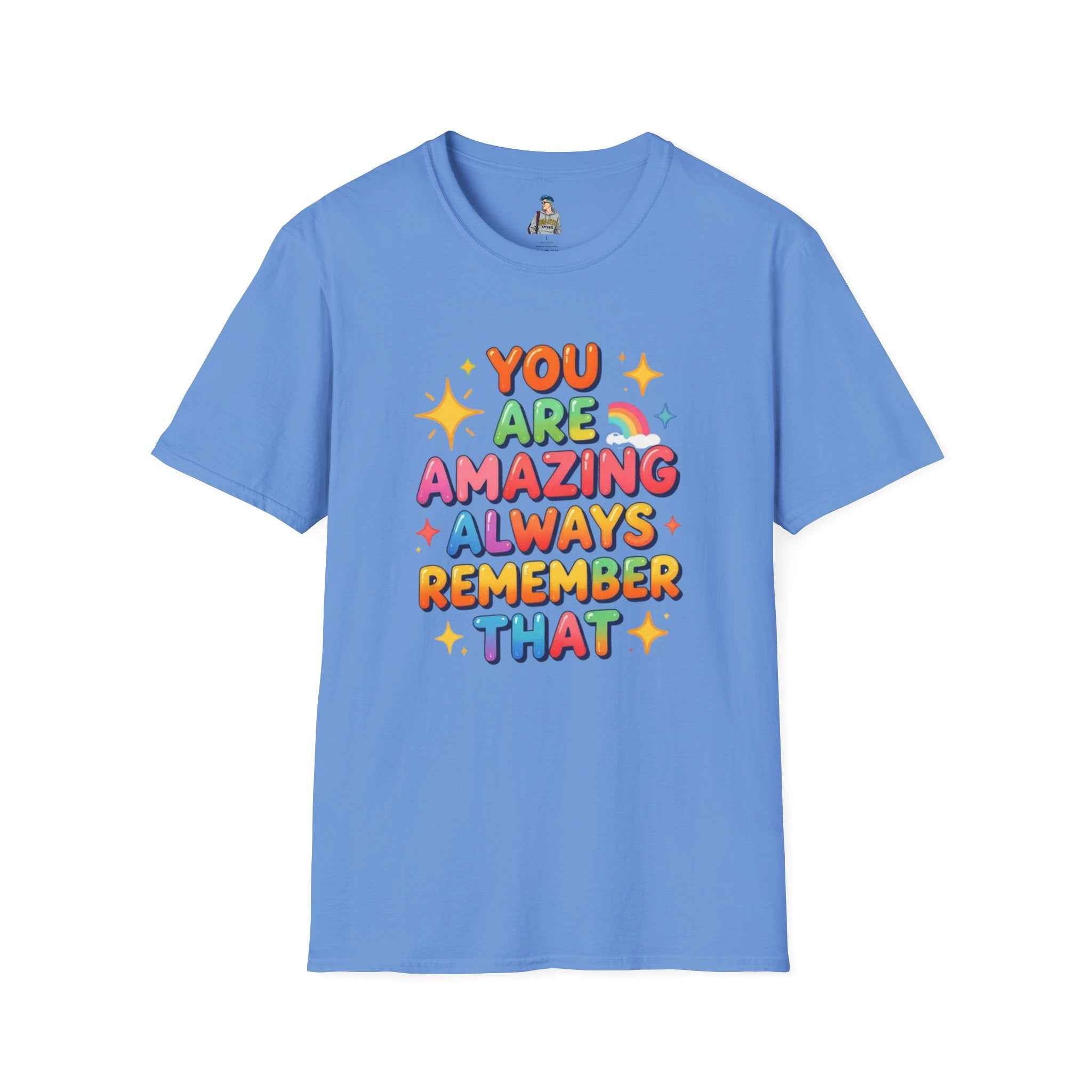 You Are Amazing T-Shirt — Colorful Inspirational Graphic Tee