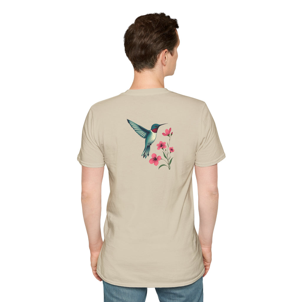 Floral Hummingbird T-Shirt