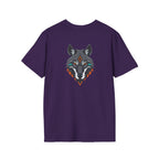 Mystical Wolf Design Unisex Softstyle T-shirt