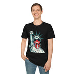Resist - Patriotic Statue of Liberty T-Shirt - Unisex Softstyle Tee