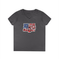 We The People Resist Ladies' V-Neck Protest T-Shirt
