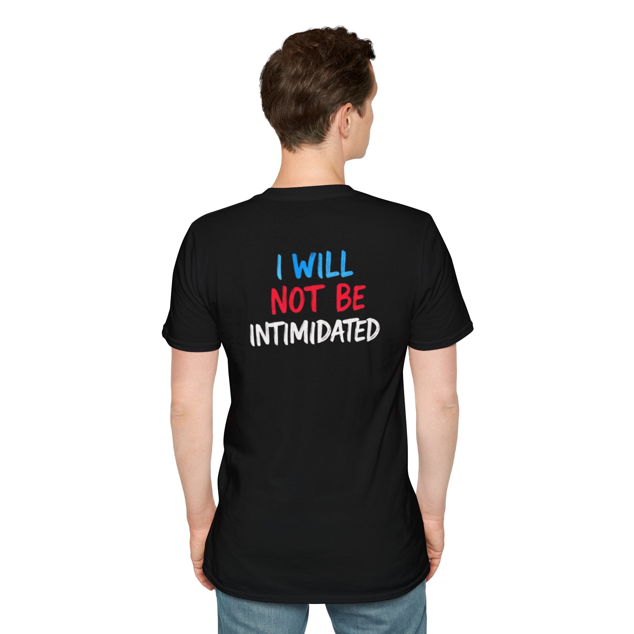 Ballots > Bullies T-Shirt — "I Will Not Be Intimidated" Voter Rights Tee