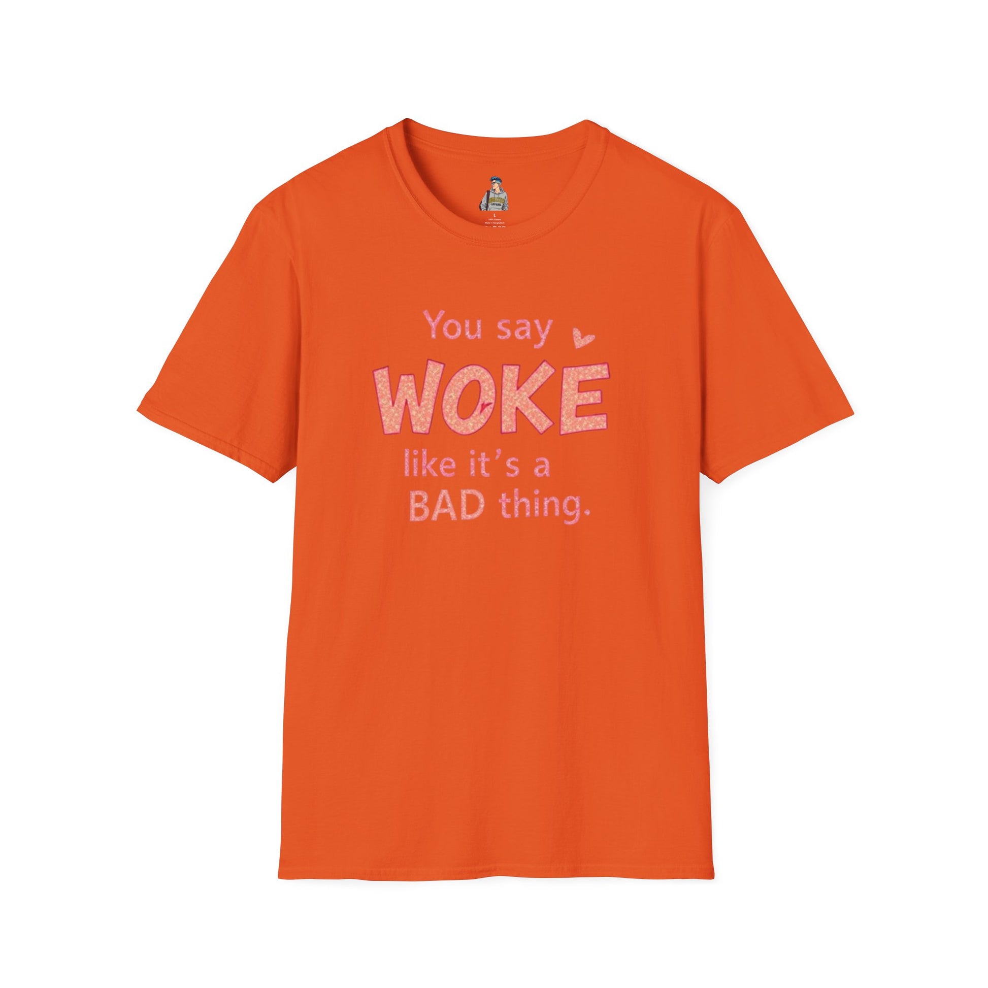 Woke is Empathy Unisex Softstyle T-Shirt - Bold Statement Tee for Everyday Activists