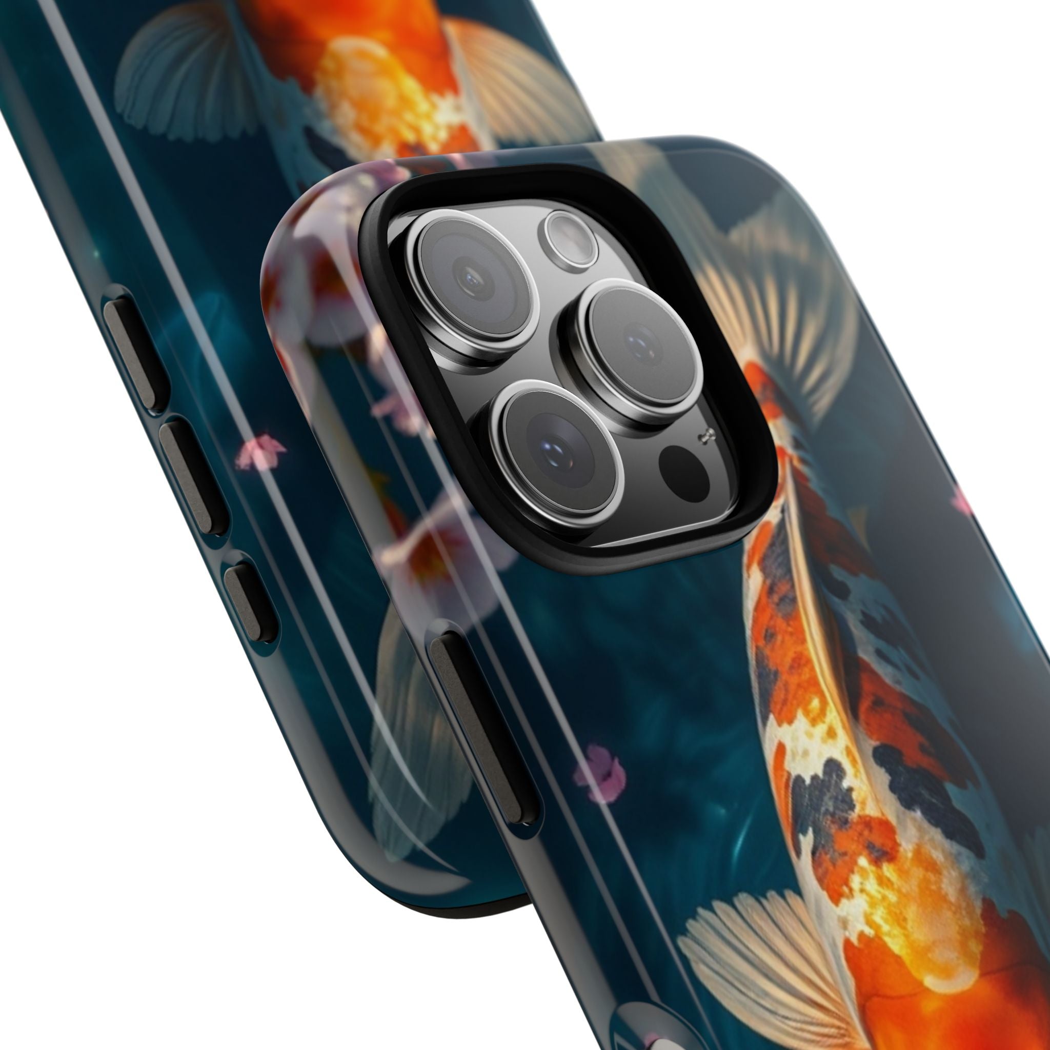 Peaceful Koi Cherry Blossom Tough Cases For Android & iPhone