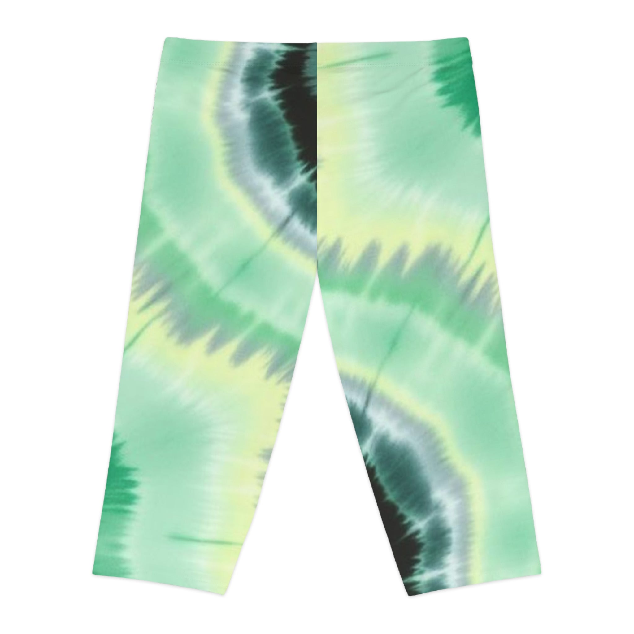 Tie-Dye Capri Leggings for Women - Comfortable and Stylish Activewear