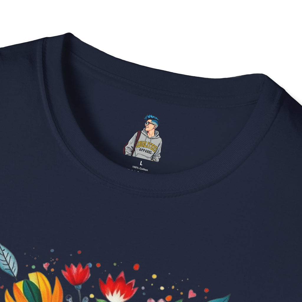 Love Everyone, Protect Planet Floral Graphic Tee