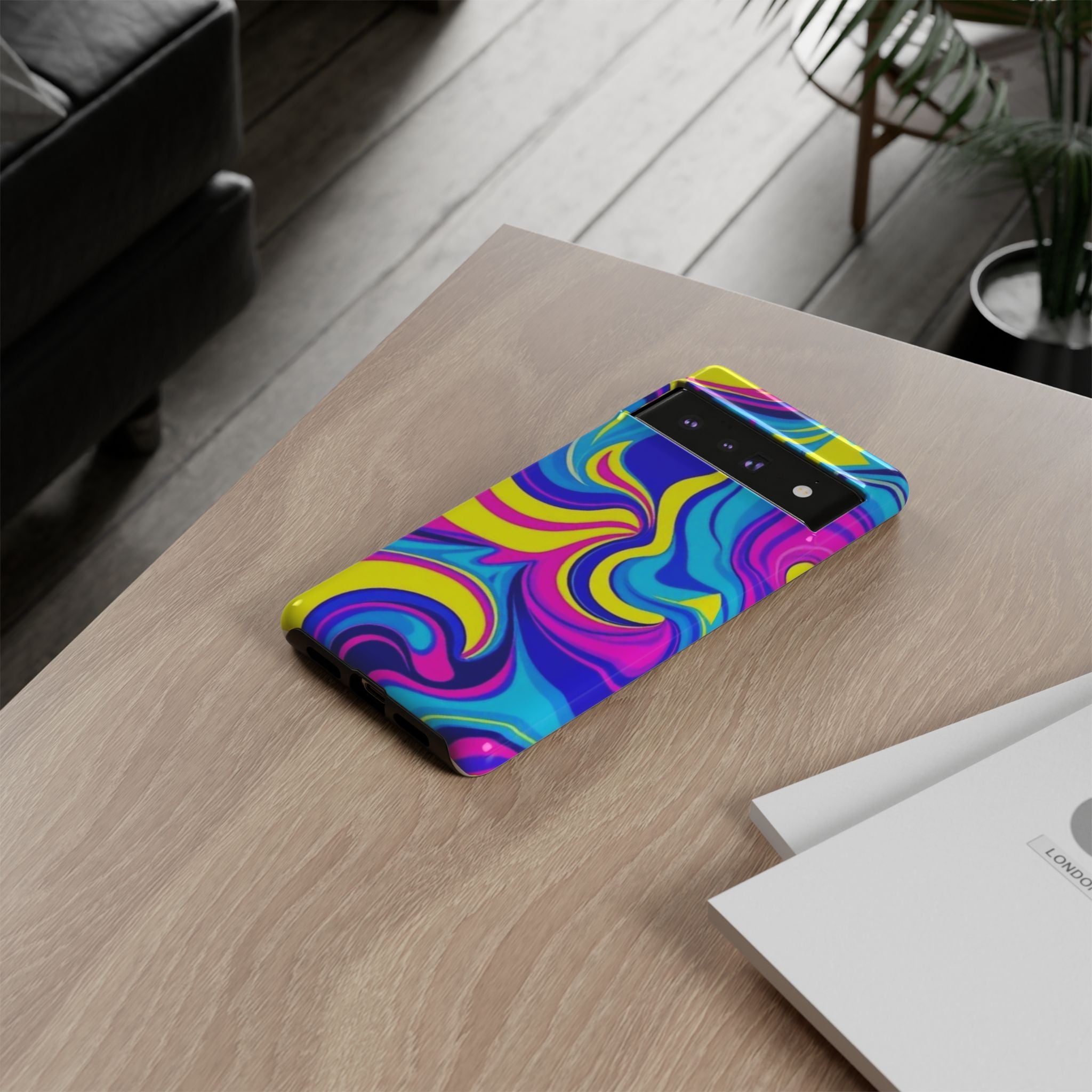 Psychedelic Swirl Tough Case for Android