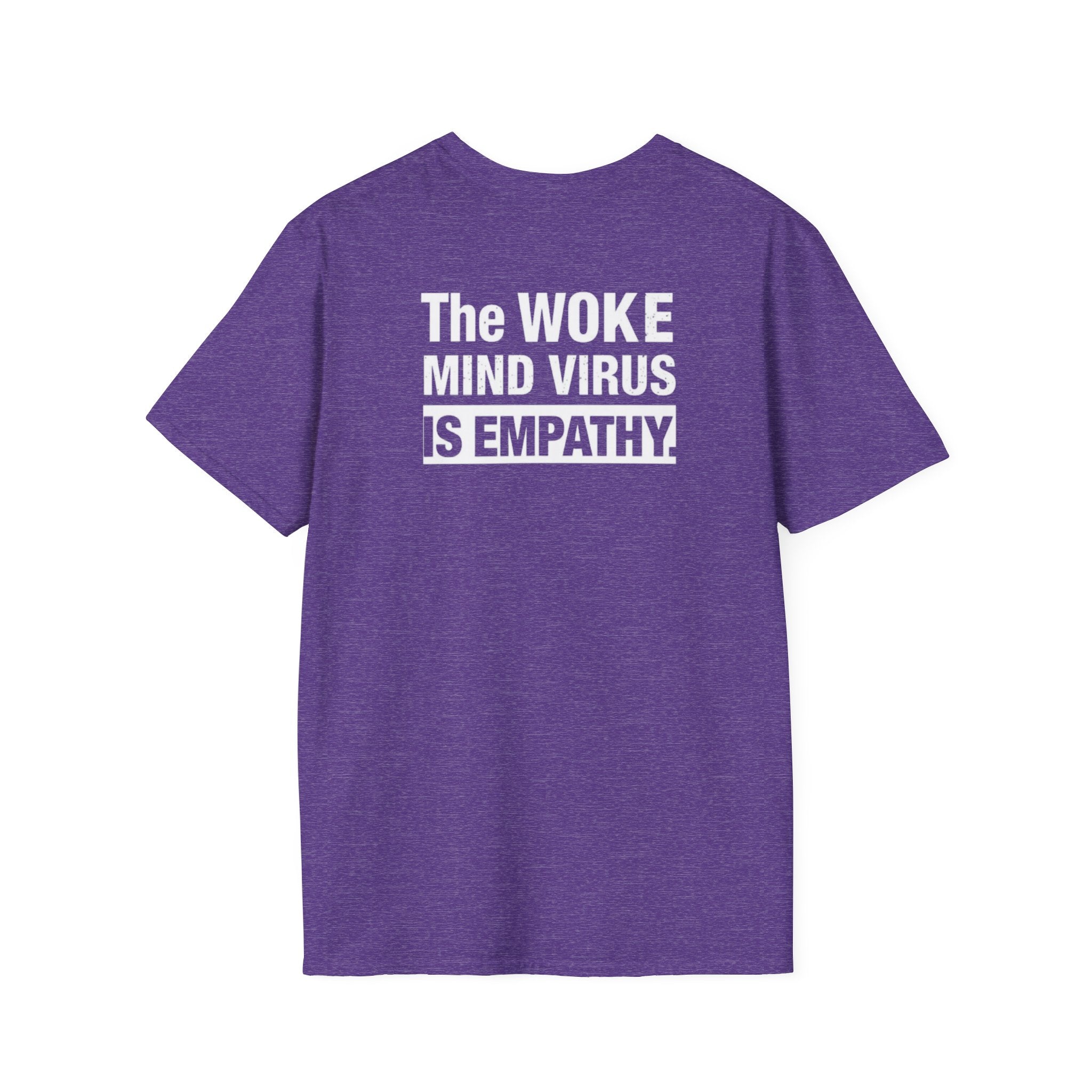 Woke is Empathy Unisex Softstyle T-Shirt - Bold Statement Tee for Everyday Activists