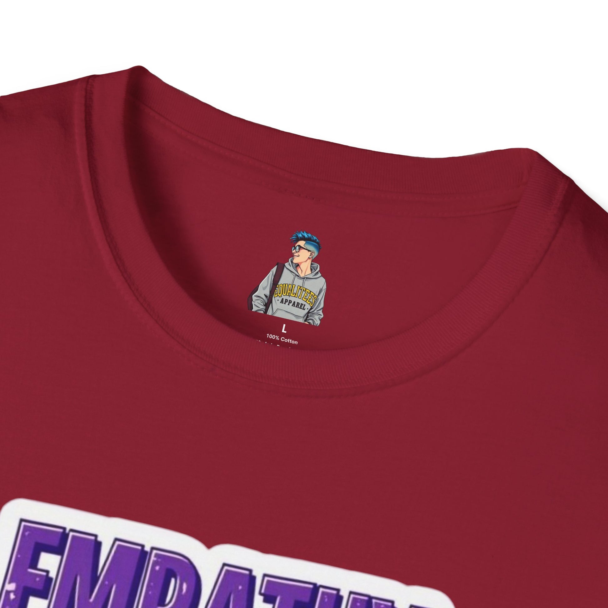 Empathy Equals Strength Unisex Softstyle T-Shirt - Inspirational Apparel for Everyday Comfort