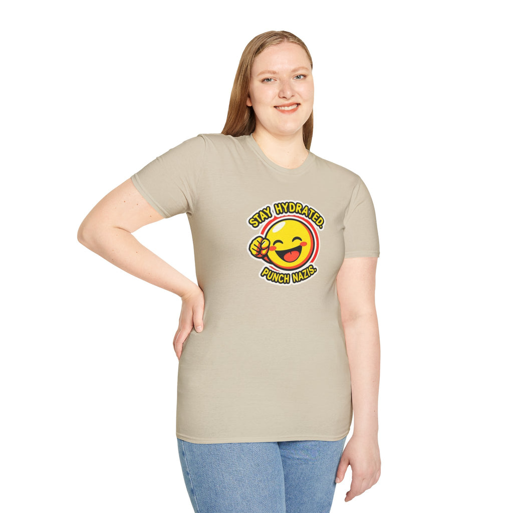 Stay Hydrated, Punch Nazis T-Shirt