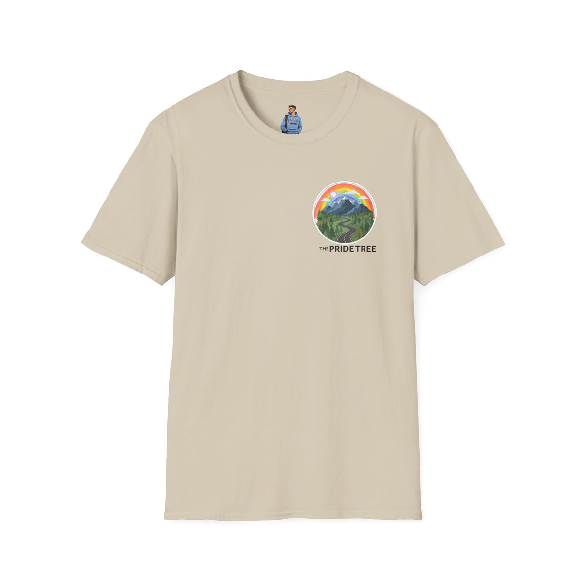 Pride Tree Las Vegas Mountain Graphic T-Shirt