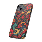 Floral Paisley Tough Case for iPhone — Vibrant Protective Phone Cover