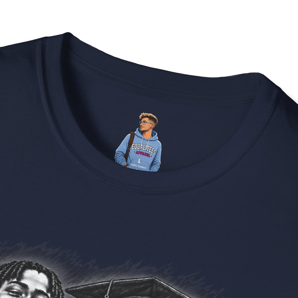 Double Portrait Front - In Memory of Pierre Damas Bel T-Shirt
