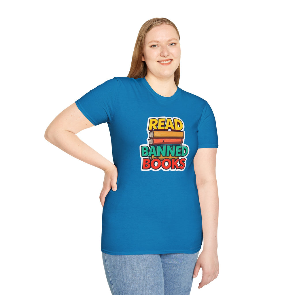 Unisex Softstyle T-Shirt - Read Banned Books
