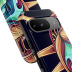 Statue of Liberty Neon Glowing Art Tough Case for Android & iPhone