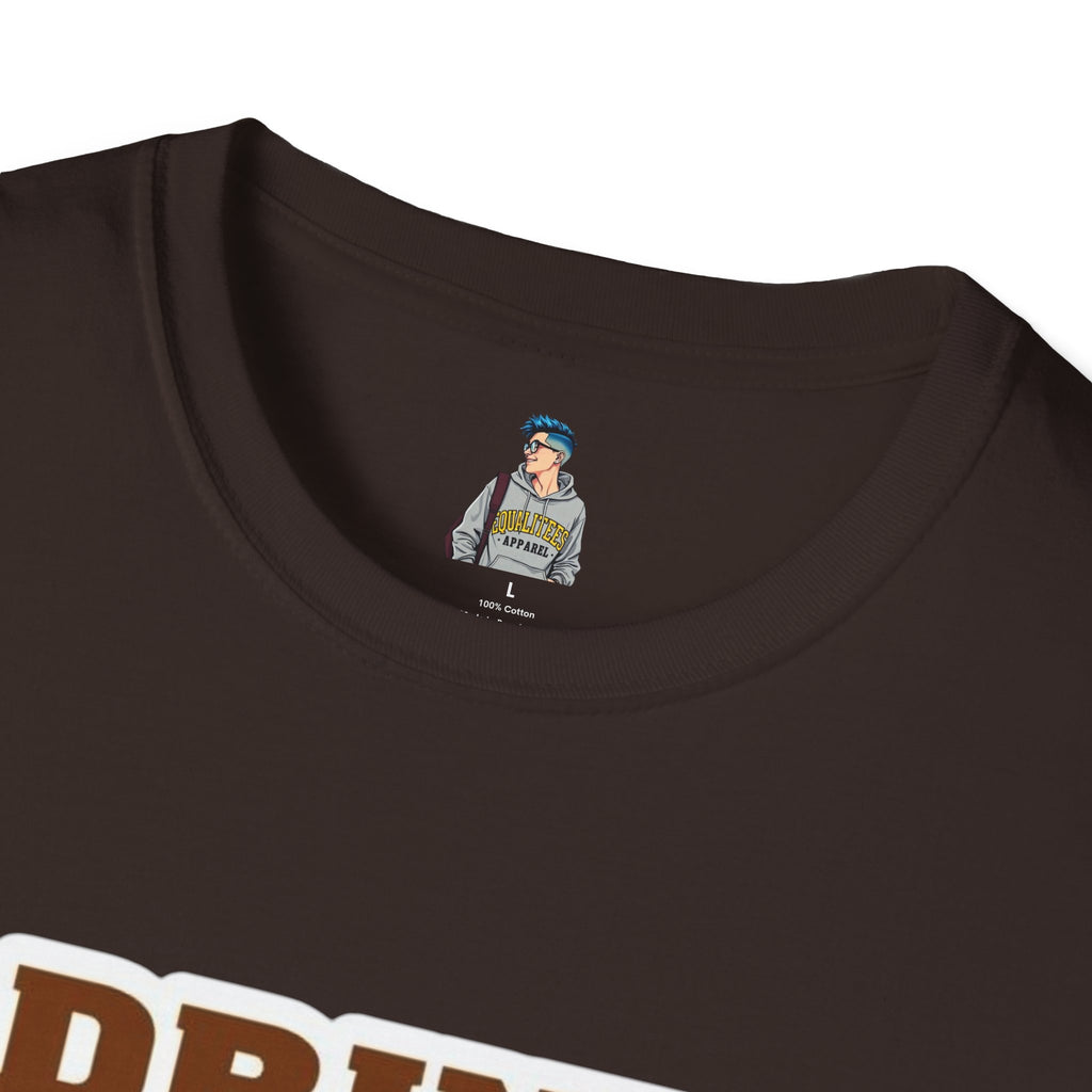DRINK COFFEE, NOT THE KKKOOLAID. Unisex Softstyle T-Shirt - Empowering Message for Activists