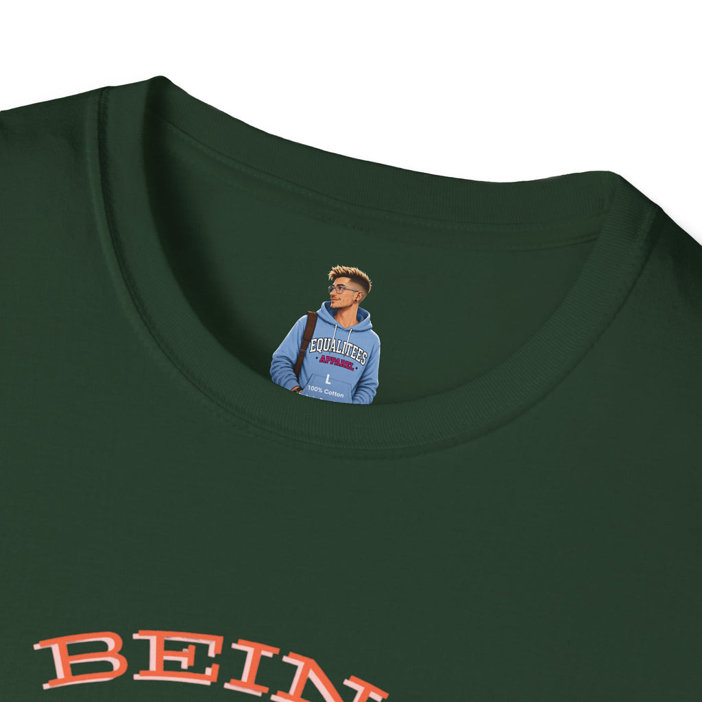 Being Gay Is Like Glitter Pride Tree Las Vegas T-Shirt