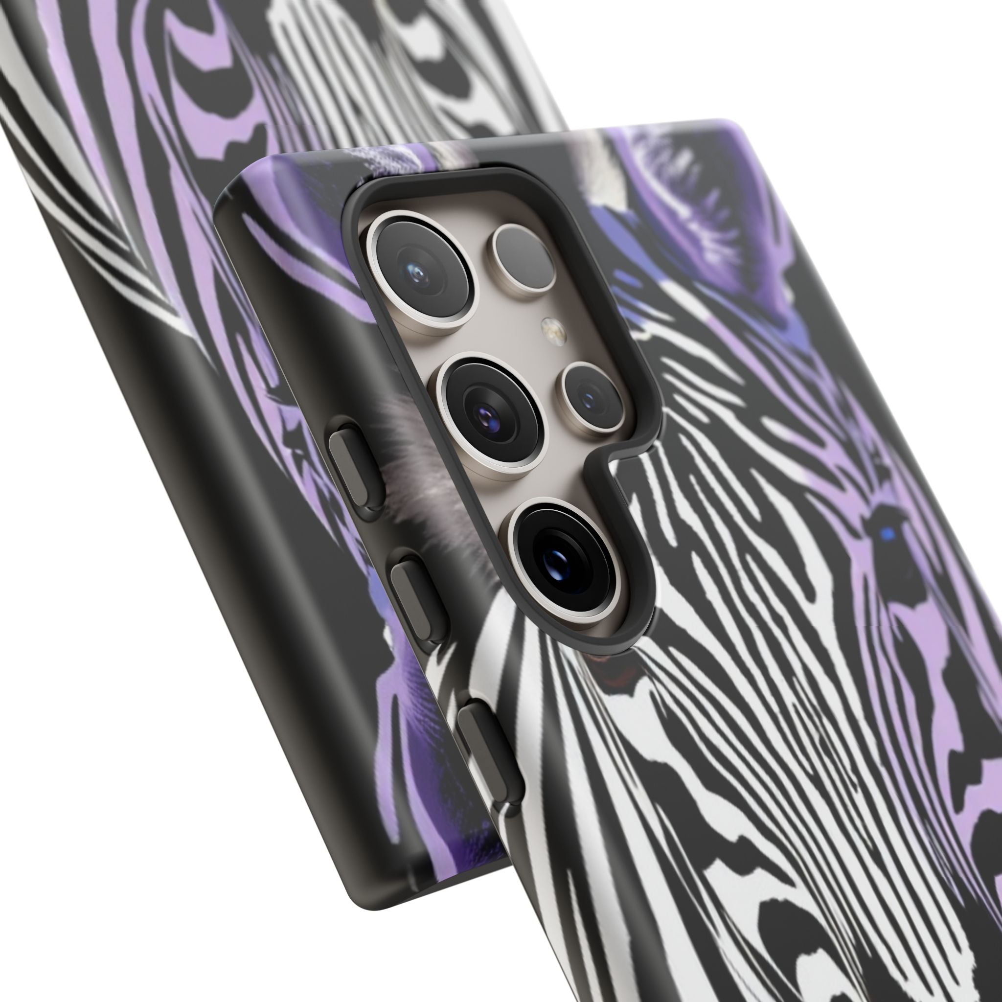 Android OR iPhone Compatible Cases - Zebra Design - Unique Tough Cases