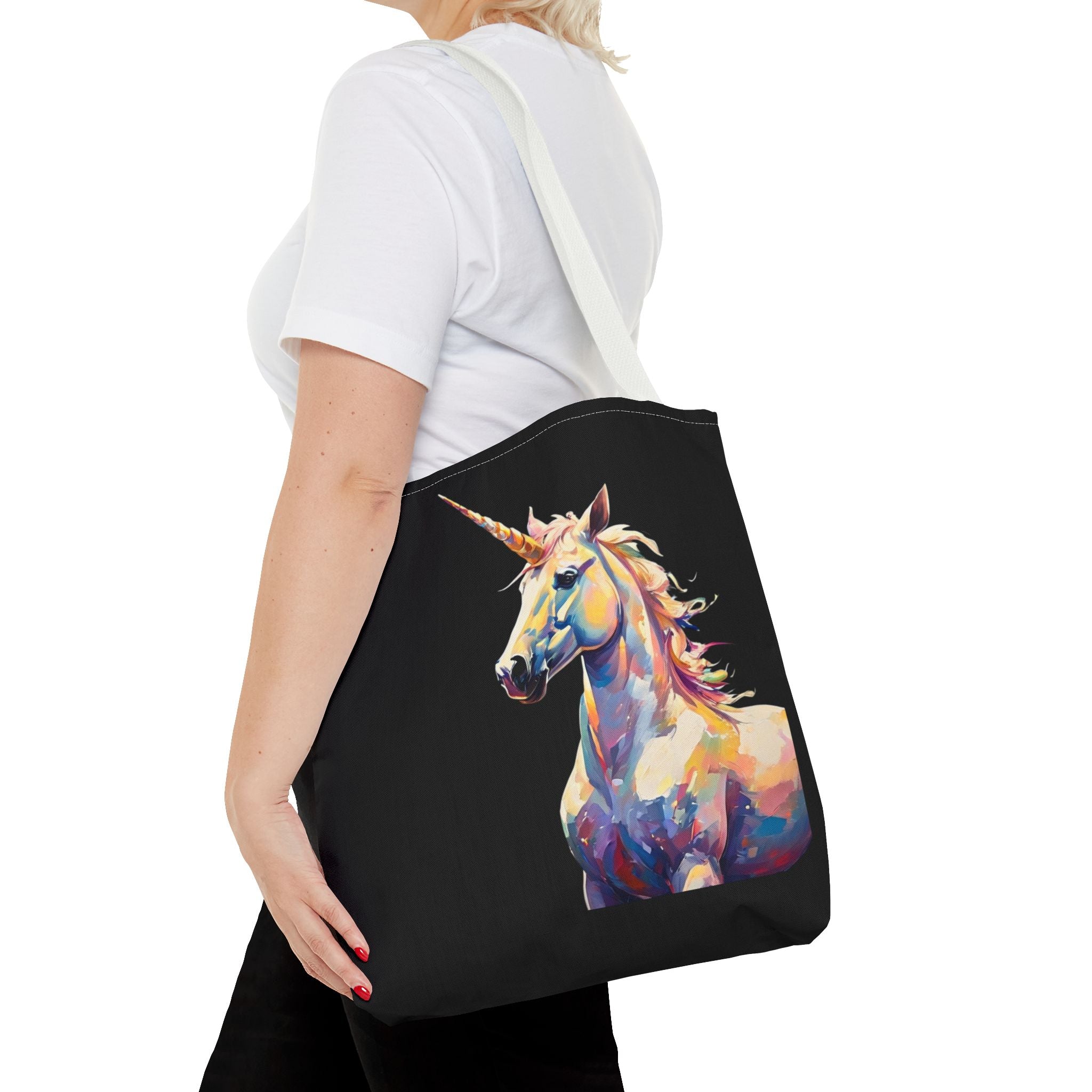 Watercolor Unicorn Tote Bag