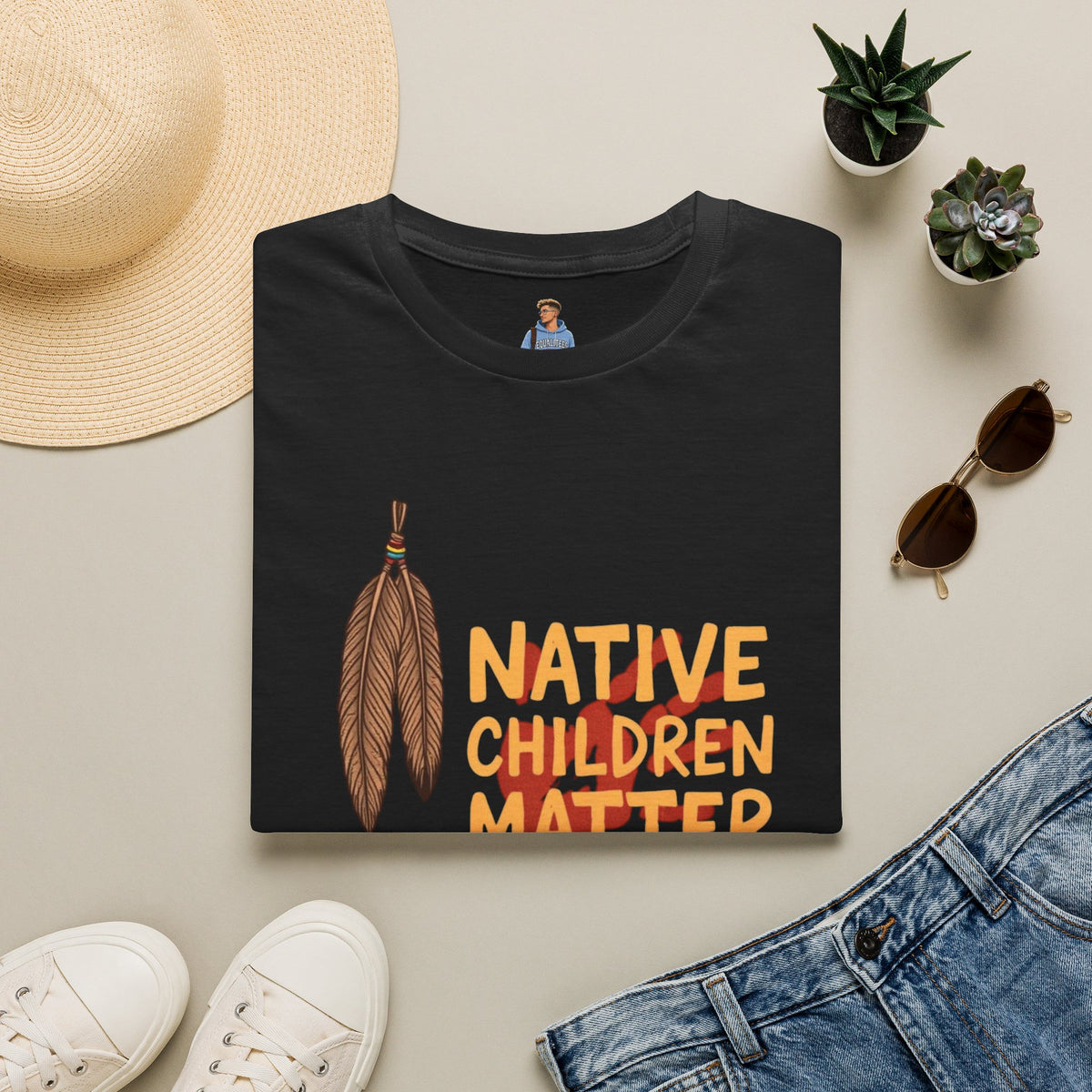 Unisex Softstyle T-Shirt - Native Children Matter