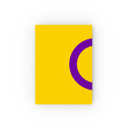 Intersex Pride Design Hard Backed Journal - Perfect for Gifts, Journaling, and Celebrations