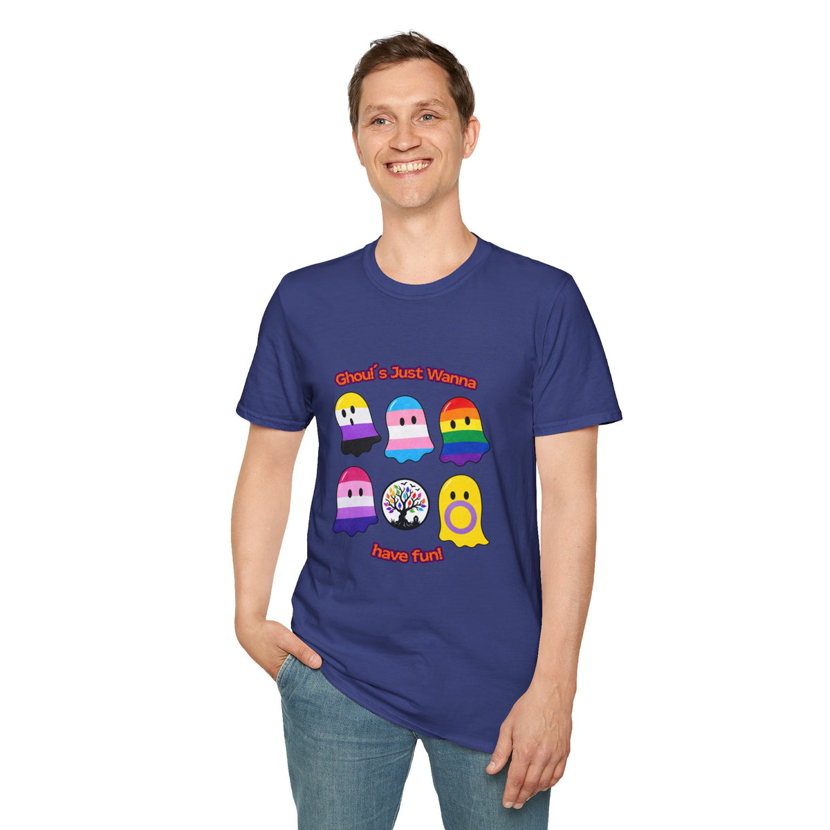 Ghouls Just Wanna Have Fun Pride Tree Las Vegas T-Shirt
