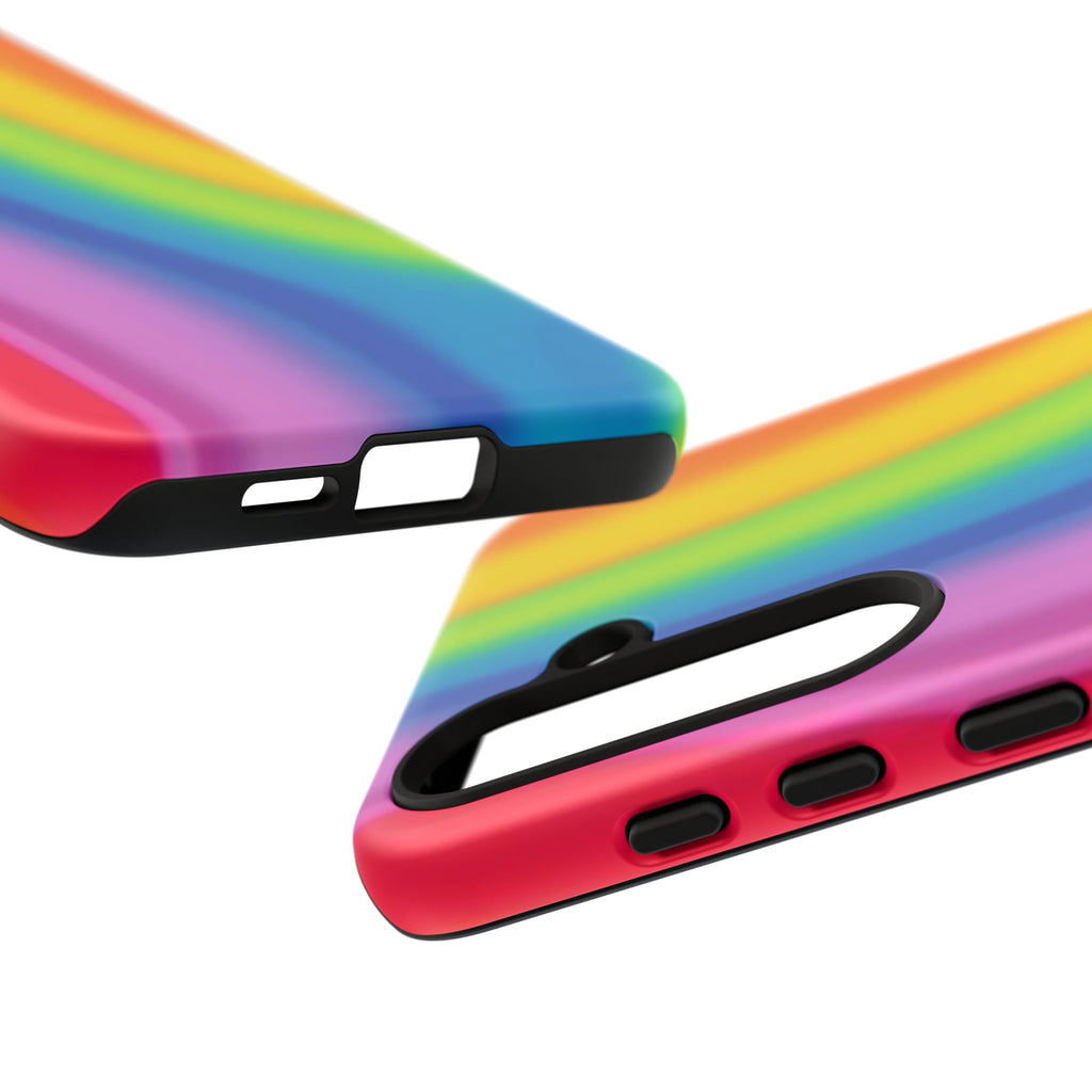 Rainbow Swirl Tough Case for Android