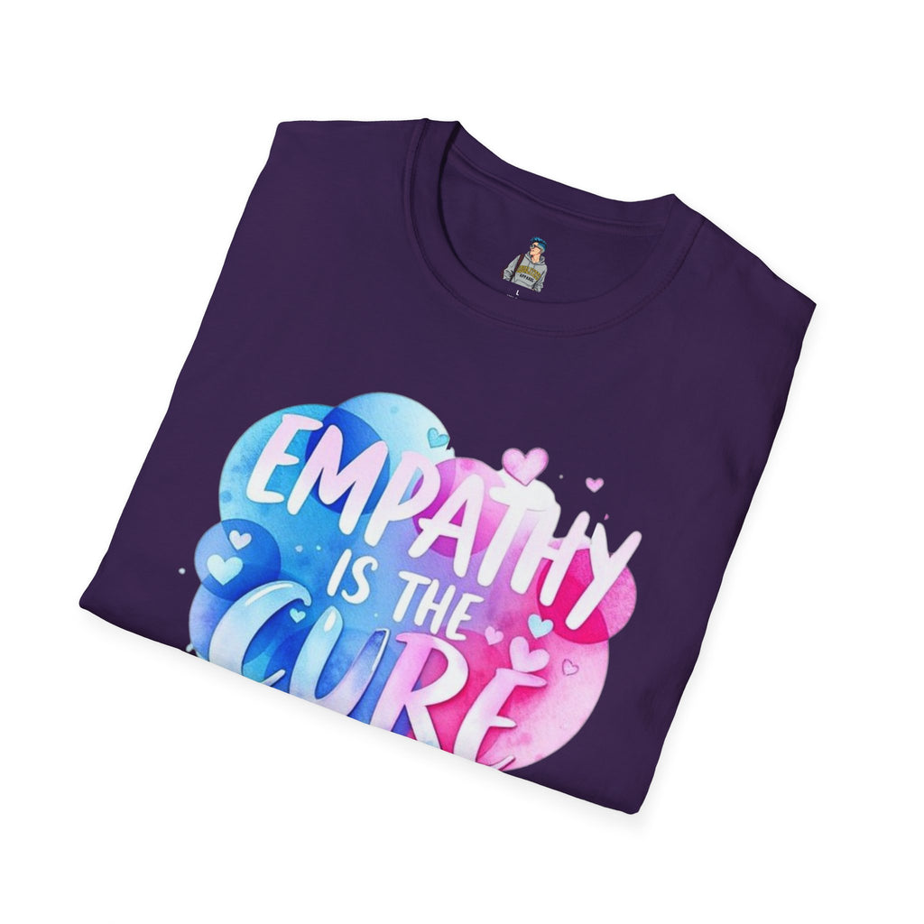 Empathy is the Cure Unisex Softstyle T-Shirt - Comfortable and Inspirational Tee for Everyday Wear