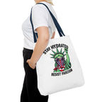Stay Hydrated, Resist Fascism Design - Tote Bag