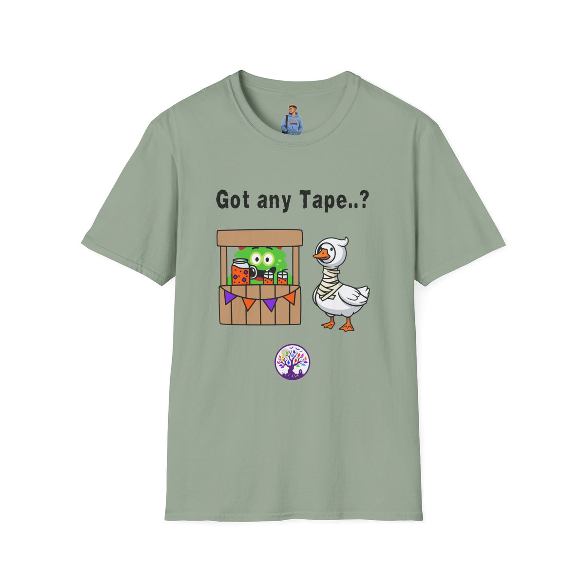 Got any Tape..? Mummy Goose & Monster Halloween T-Shirt