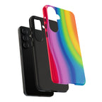 Rainbow Swirl Tough Case for Android