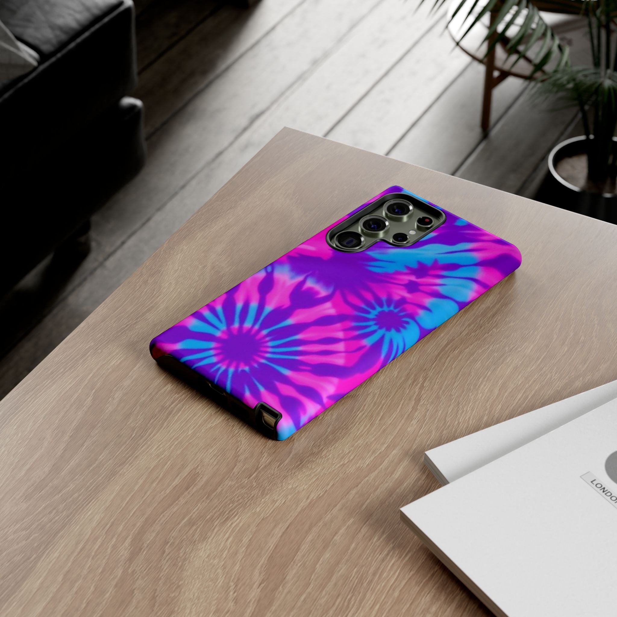 Tie-Dye Floral Tough Case for Android