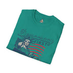 Democracy First T-Shirt | Unisex Softstyle Tee for Equality & Justice