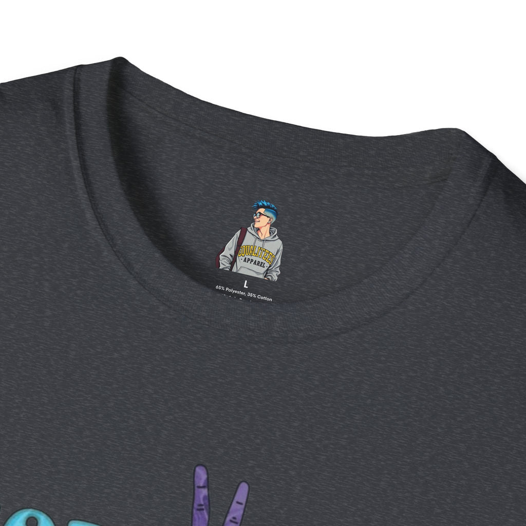 More Love Less Hate Unisex Softstyle T-Shirt