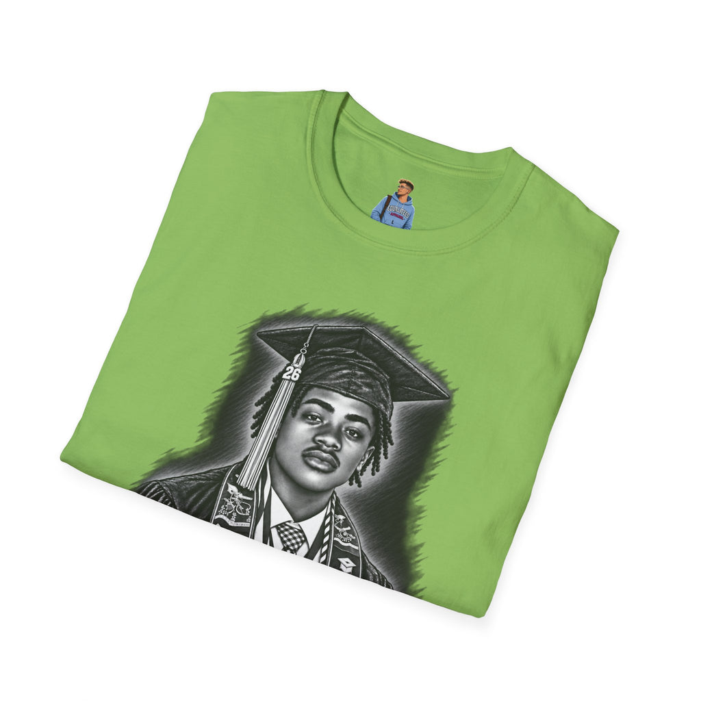 Portrait Front and Back - In Memory of Pierre Damas Bel T-Shirt