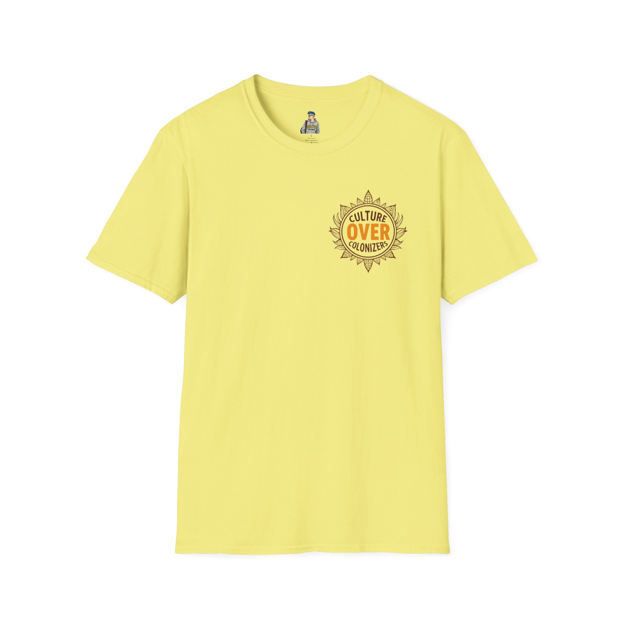 Culture Over Colonizers Unisex Softstyle T-Shirt