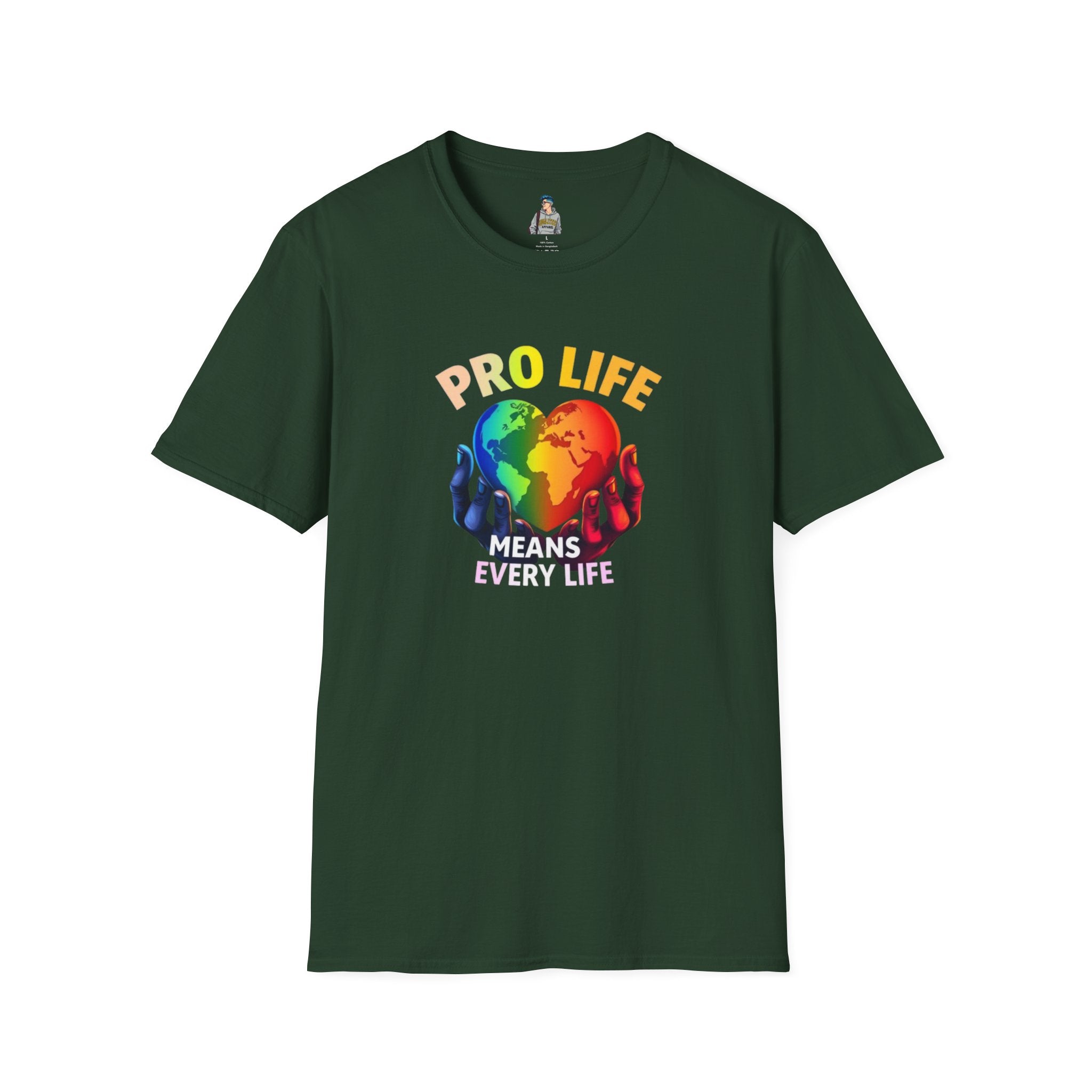 Pro Life Means Every Life Pride Tee