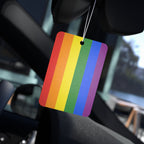 Rainbow Pride Car Air Freshener - Colorful Aromatic Accessory for LGBTQ+ Celebrations