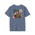 Patriotic Anti-Fascism T-Shirt - Voting for a Traitor Makes You One - Unisex Softstyle T-shirt