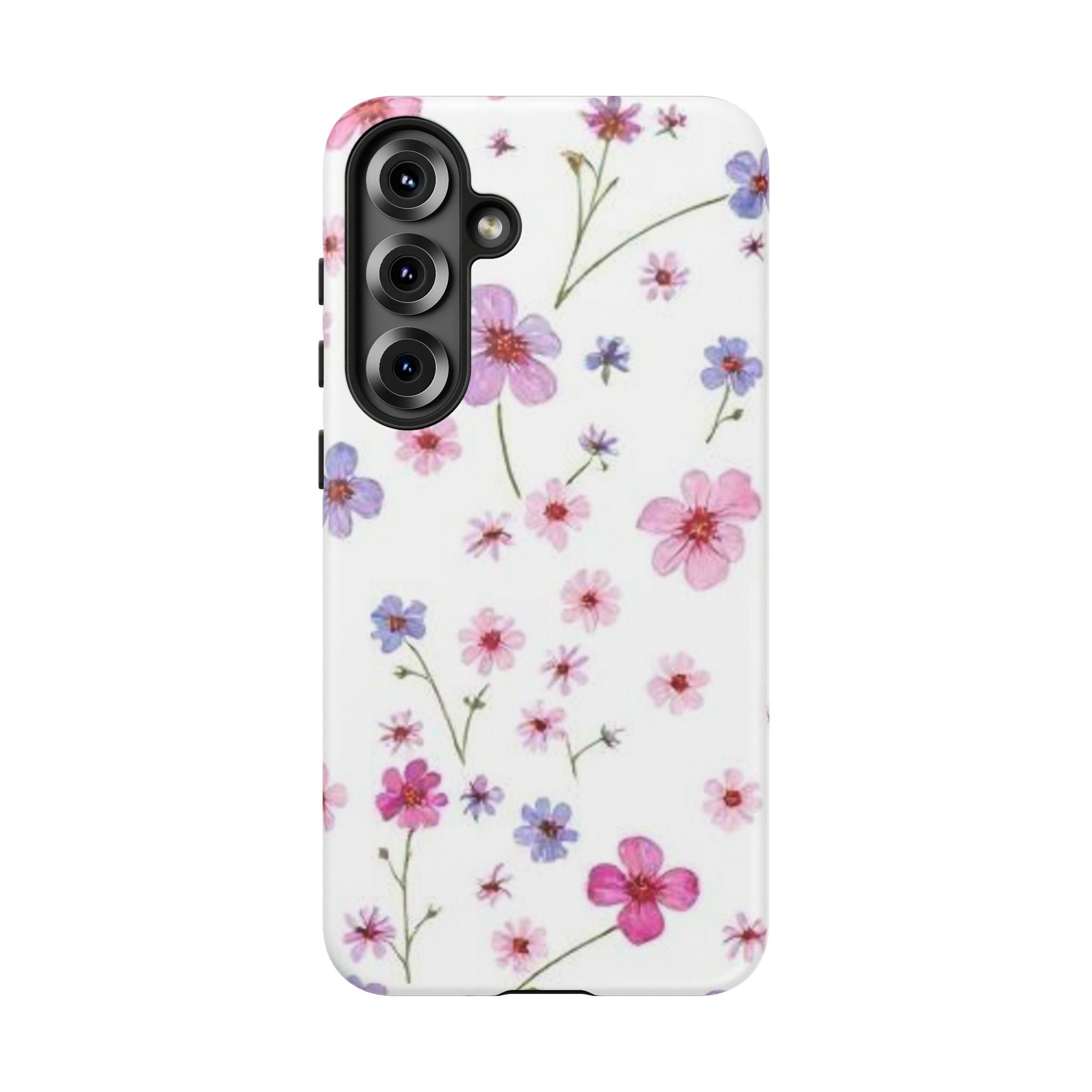 Pink Wildflower Tough Case for Android