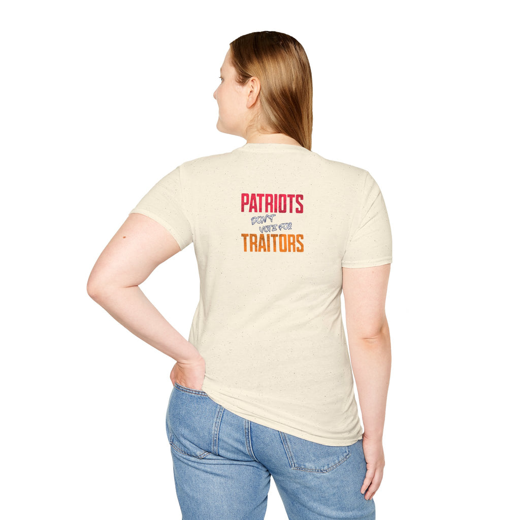 Americans Against MAGA Red Patriots Unisex Softstyle T-Shirt