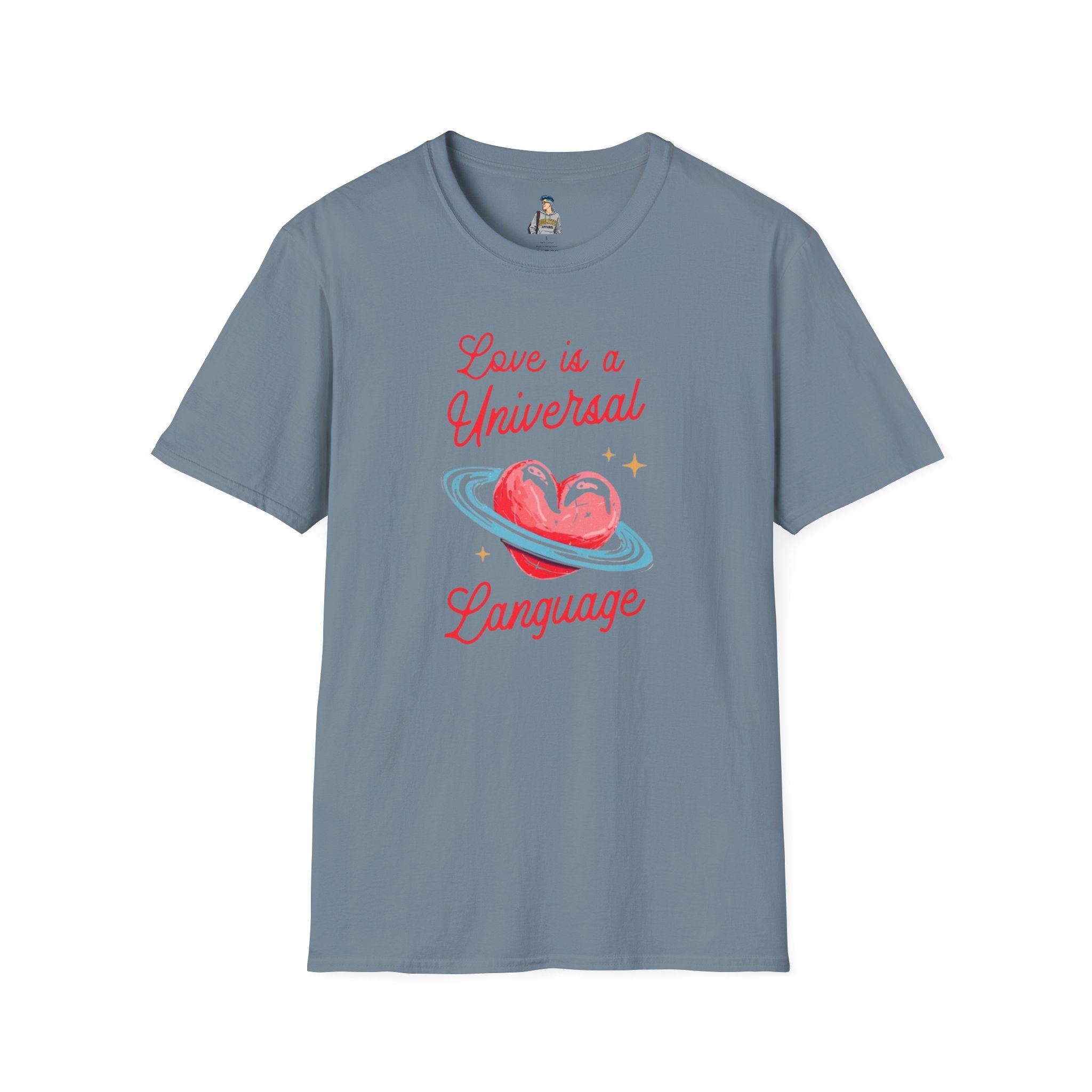 Unisex Softstyle T-Shirt - Love is a Universal Language Tee for Positive Vibes