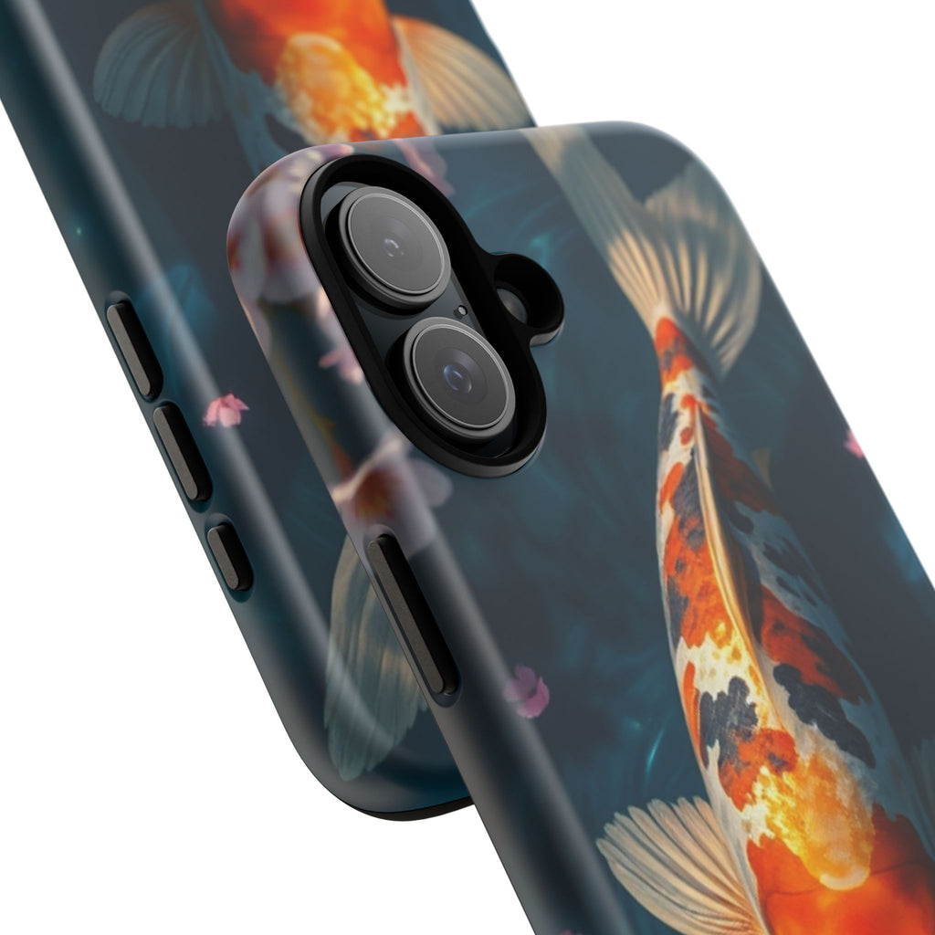 Peaceful Koi Cherry Blossom Tough Cases For Android & iPhone