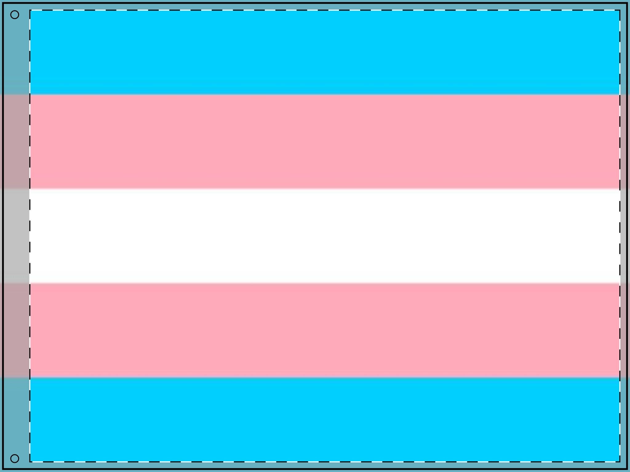 Transgender Pride Double-Sided Flag - Celebrate Inclusivity and Diversity